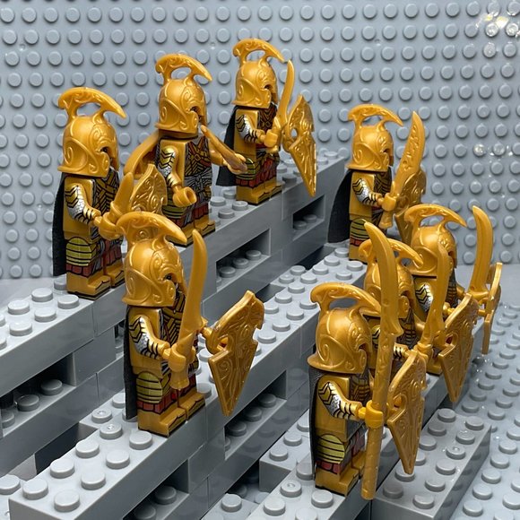 Lord of the Rings Elf Guard Custom Minifigures Lot of 8 - Picture 2 of 3
